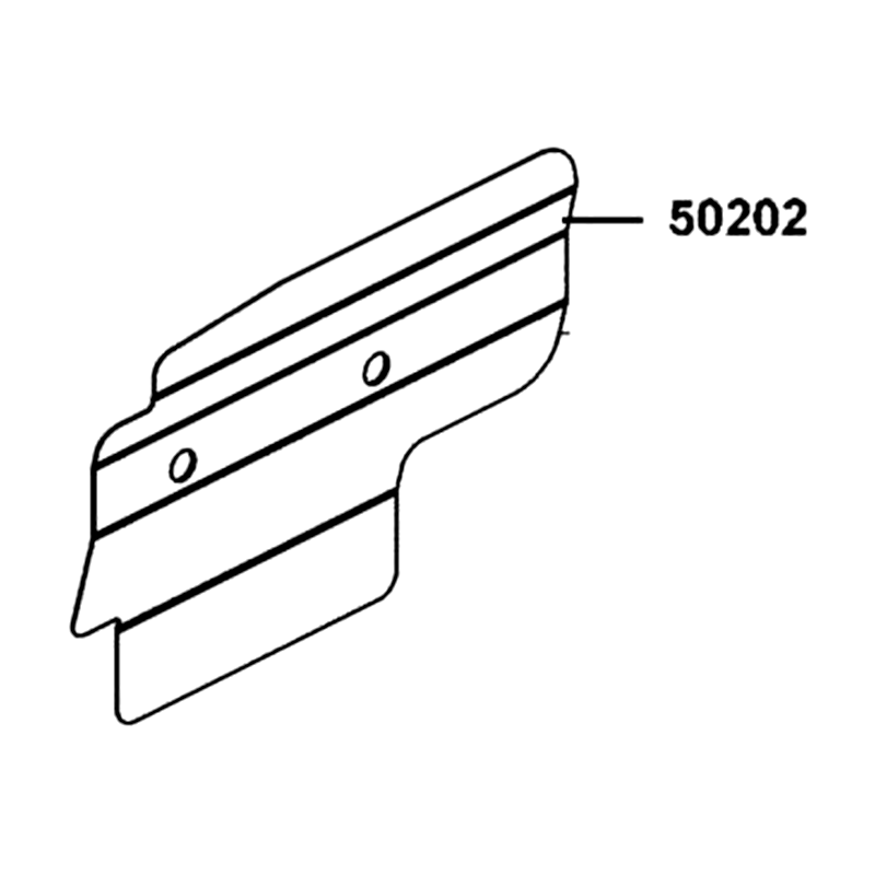 50202-AGA8-E00 PLATE. FUEL TANK — diagram cutout