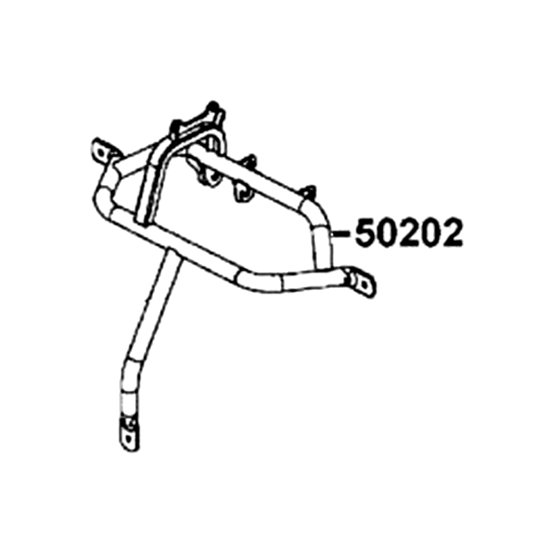 50202-LKM8-700 PIPE COMP ENGINE FRONT — diagram cutout