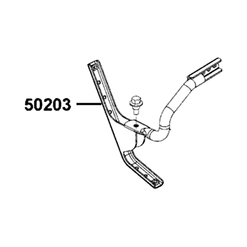 50203-AGA8-E00 FR. PIPE. FUEL TANK — diagram cutout