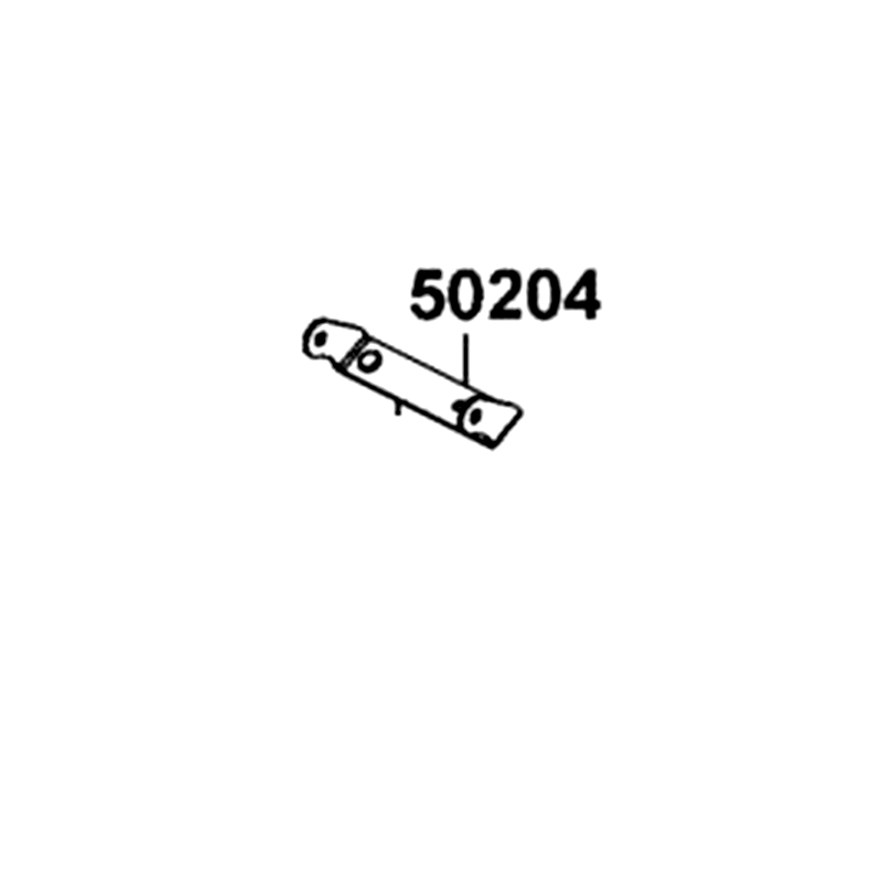 50204-ALE8-E00 BRKT HANGER RR — diagram cutout