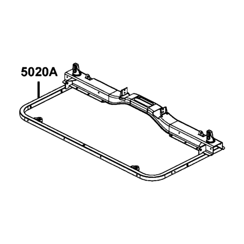 5020A-ALE8-E00 CROSS PIPE COMP SEAT — diagram cutout