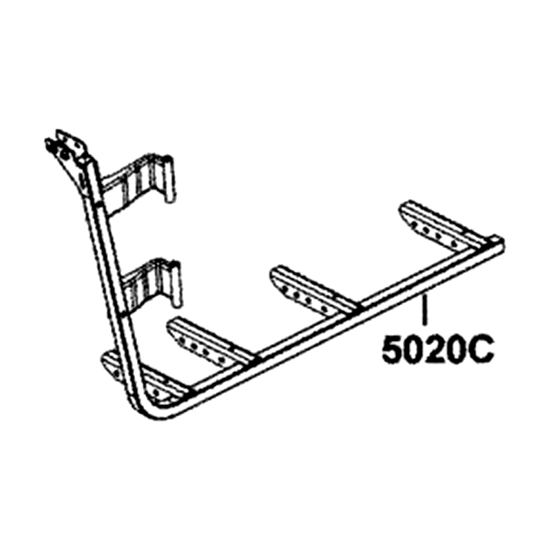 5020C-AFB9-M00 PIPE COMP L SIDE FRAME — diagram cutout