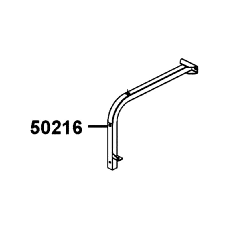 50216-LKC3-E00 SUPPORT PIPE. SEAT INSIDE — diagram cutout