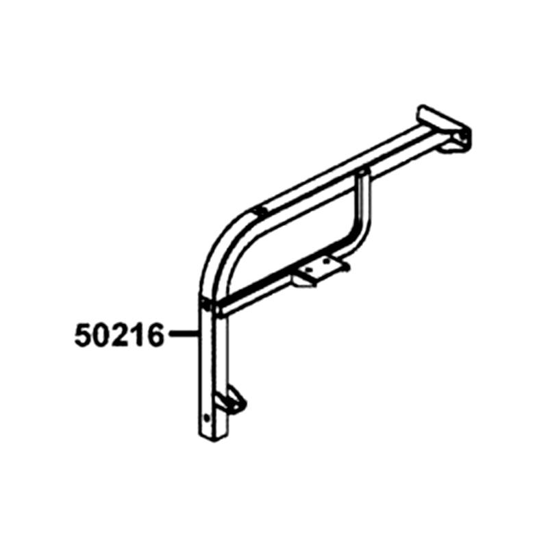 50216-LKC3-E01 SUPPORT PIPE SEAT INSIDE — diagram cutout
