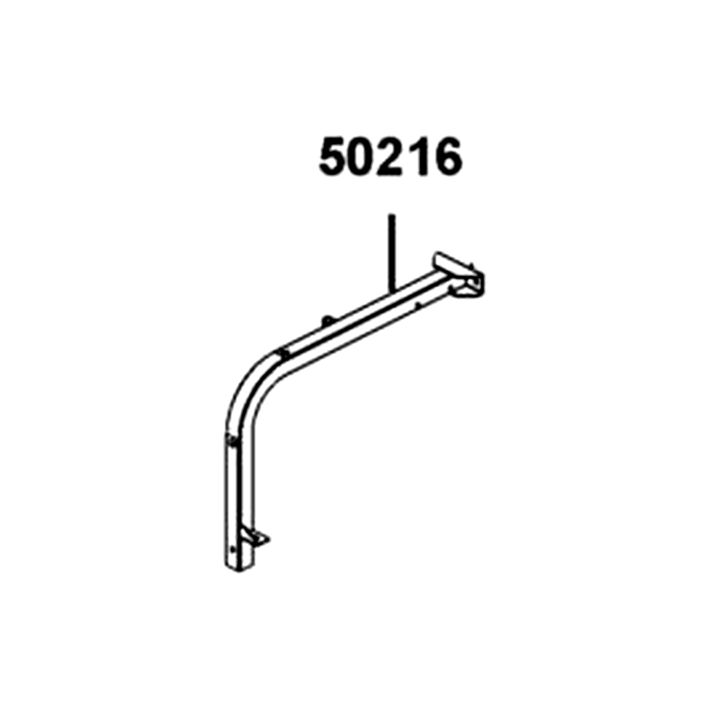 50216-LKM8-700 SUPPORT PIPE SEAT INSIDE — diagram cutout