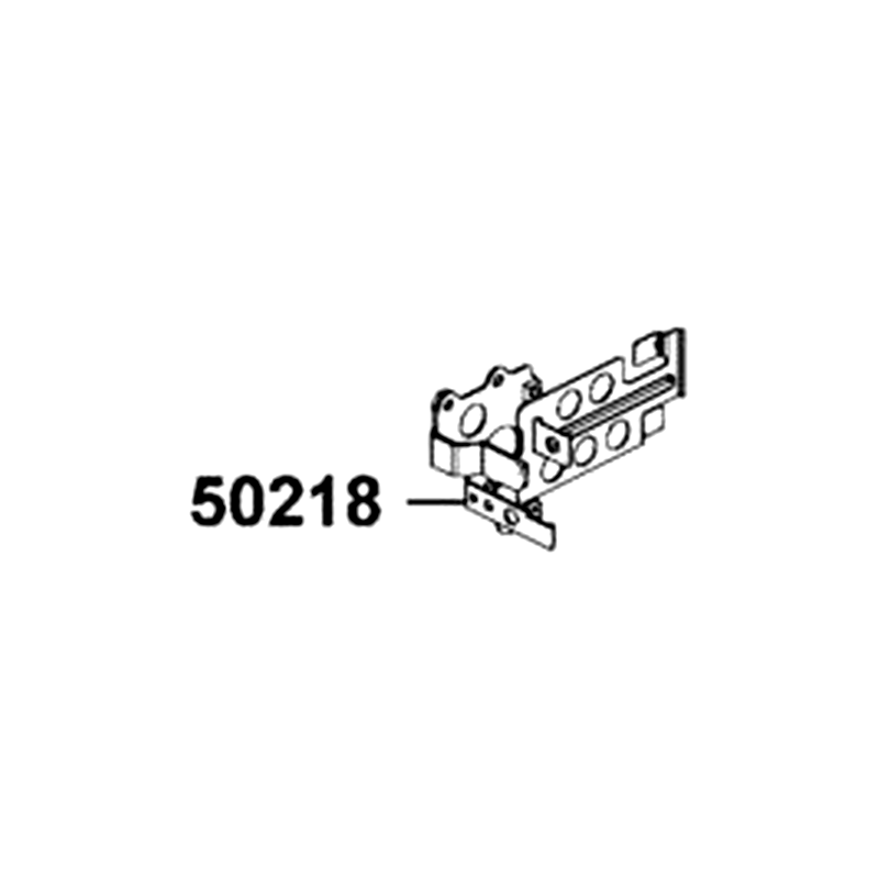 50218-LKM5-E00 STAY ELE SET — diagram cutout