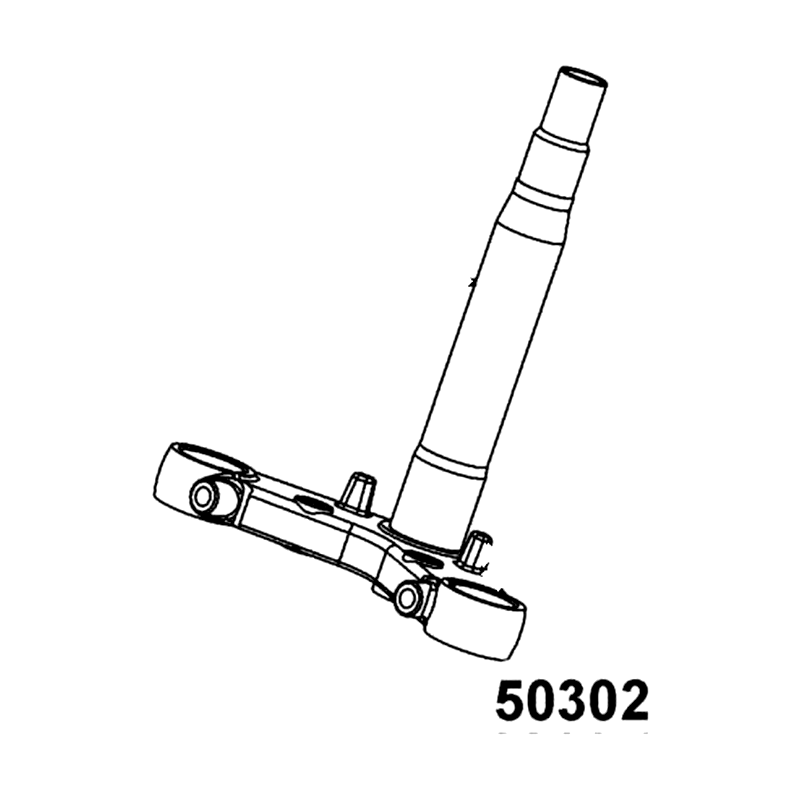 50302-LBA8-C10 RACE BOT STRG BALL — diagram cutout