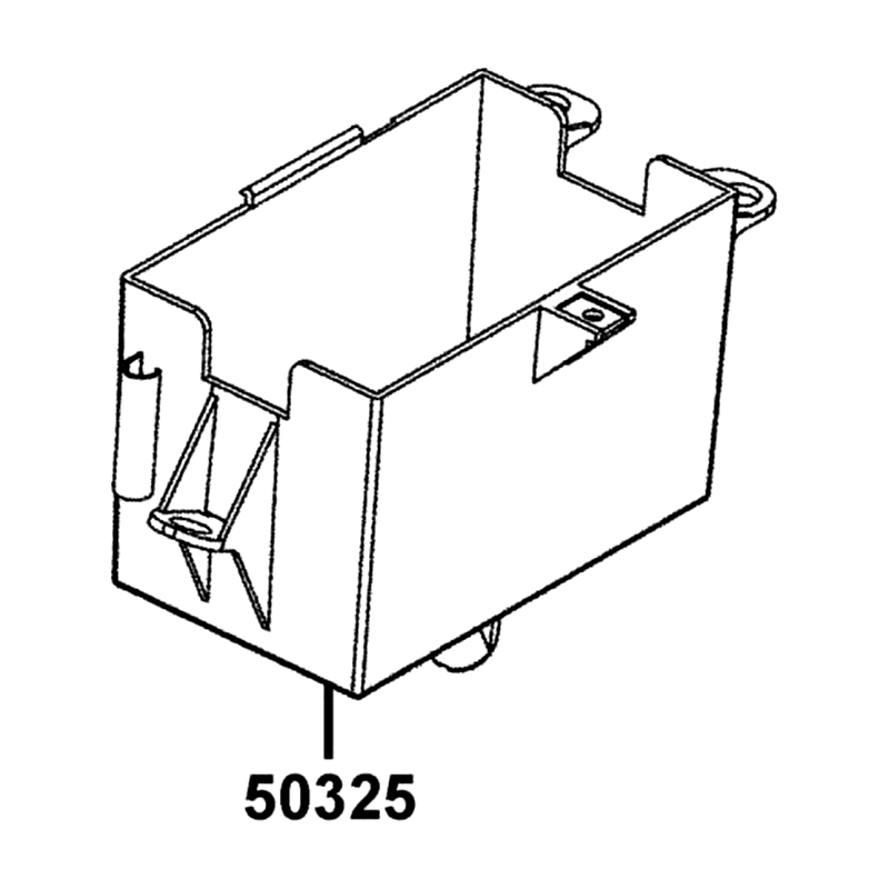 50325-LKL5-E30-N1R CASE BATTERY — diagram cutout