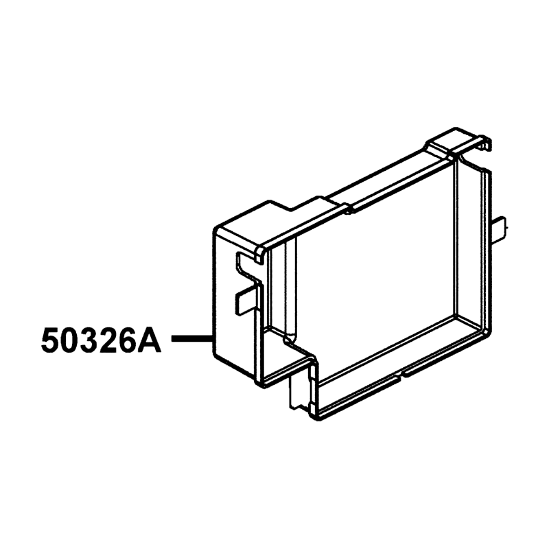 50326-LFA5-E00-YSR COVER BATTERY — diagram cutout