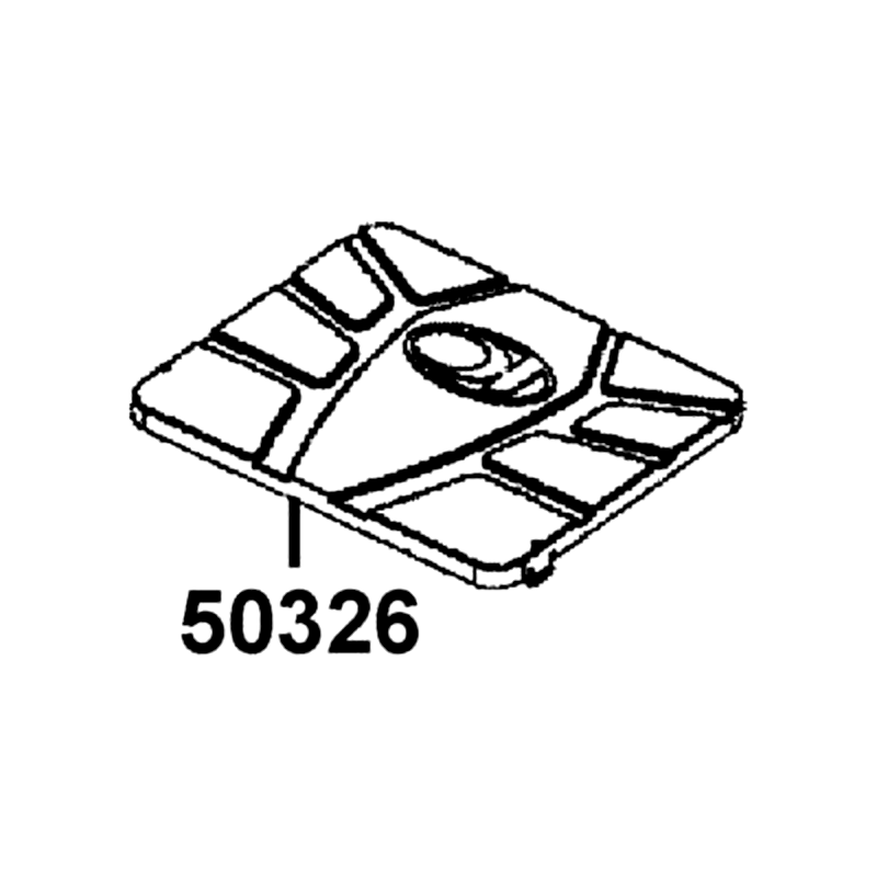 50326-LGB5-E10-N1R COVER, BATTERY — diagram cutout