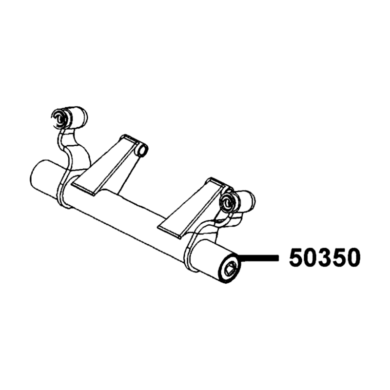 50350-LEJ2-E10 HANGER ASSY ENG. — diagram cutout