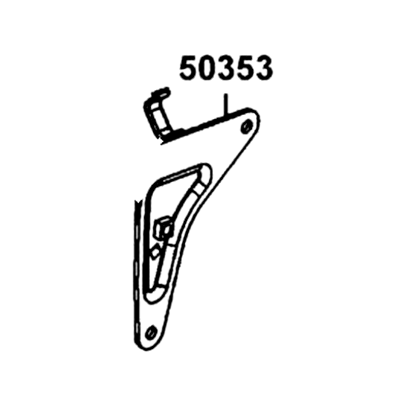 50353-ALH3-900 BRKT R ENG HANG UP — diagram cutout