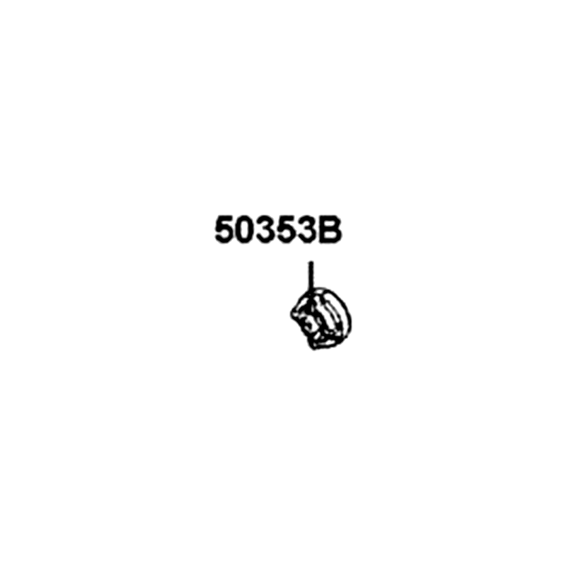 50353-LEA7-E00 RUBBER STOPPER — diagram cutout