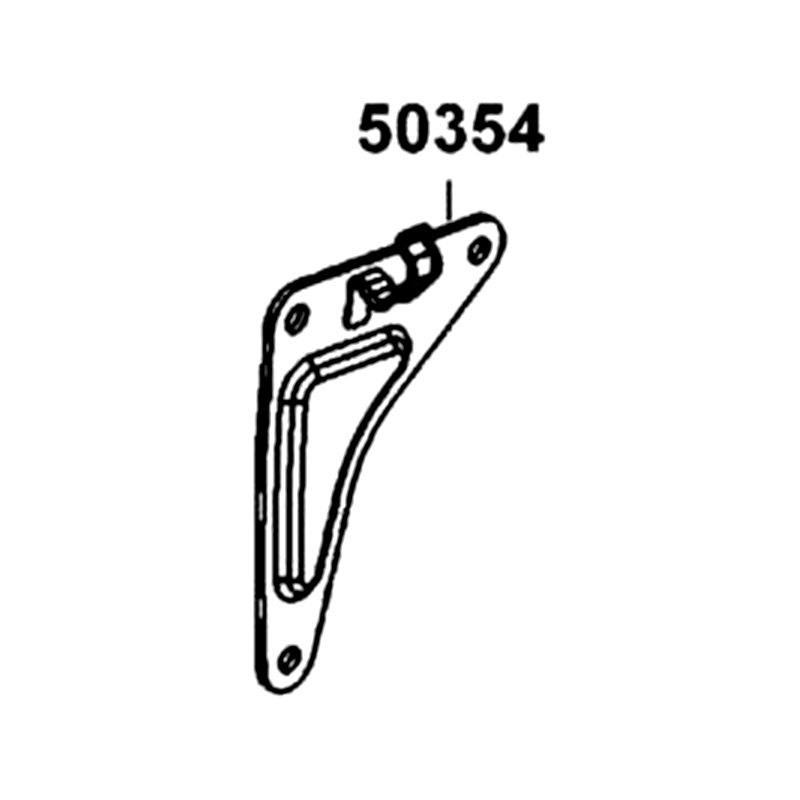 50354-ALH3-900 BRKT L ENG HANG UP — diagram cutout