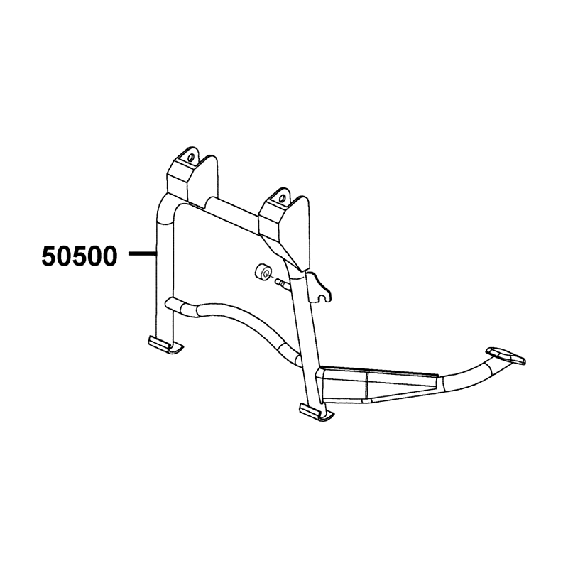 50500-ADA9-M30 STAND COMP MAIN — diagram cutout