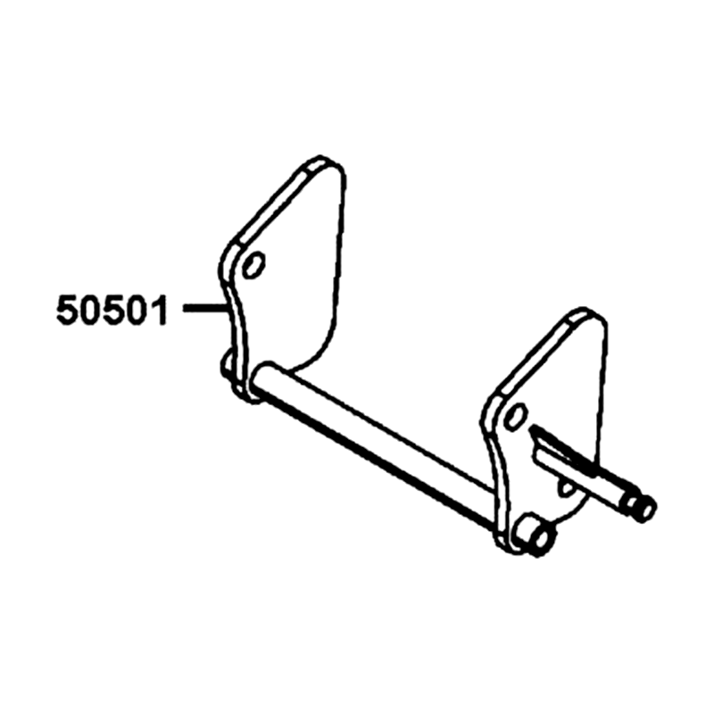 50501-LGC6-E00 BRKT MAIN STAND — diagram cutout