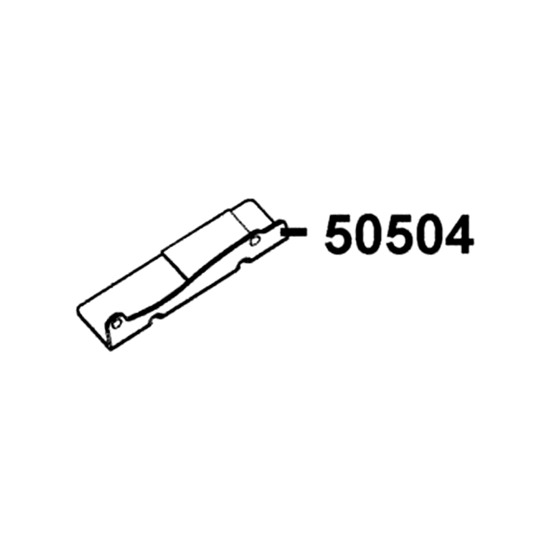50504-LGR5-C00 STAY MAIN STAND STOPPER — diagram cutout