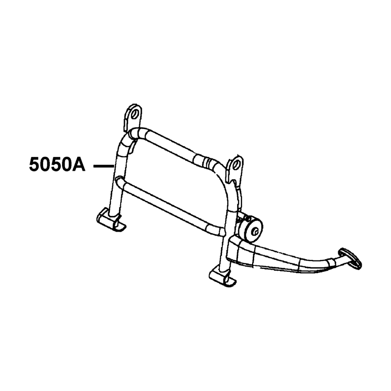5050A-LGB6-E10 STAND COMP MAIN — diagram cutout