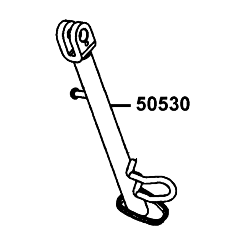 50530-BAA7-E00 BAR SIDE STAND — diagram cutout