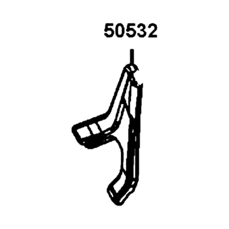 50532-LGC6-E00 KICK BAR SIDE STAND — diagram cutout