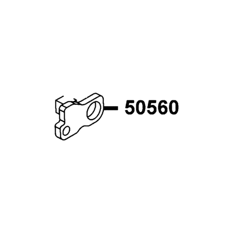 50560-LEA2-900 STOPPER R MAIN STAND — diagram cutout