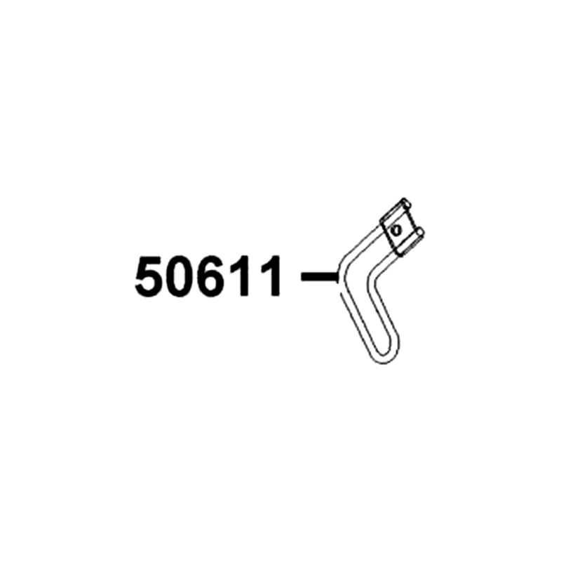 50611-LFC8-B40 ENG GUARD POLE — diagram cutout