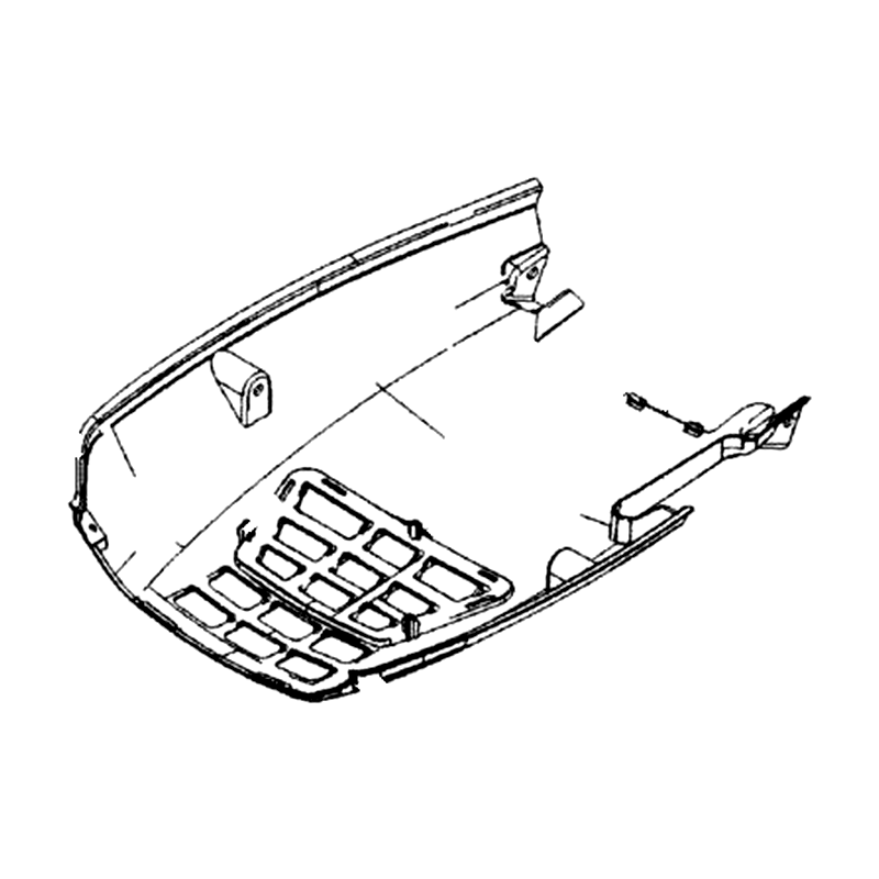 50613-BAA7-E00-N1R COVER UNDER (Black) — diagram cutout