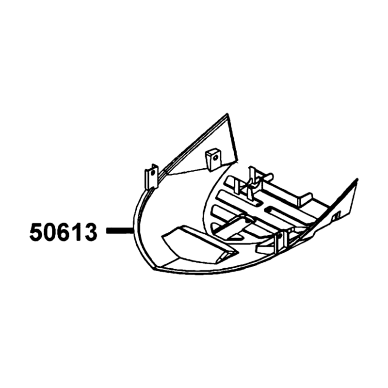 50613-LEJ2-E10-N1R COVER UNDER — diagram cutout