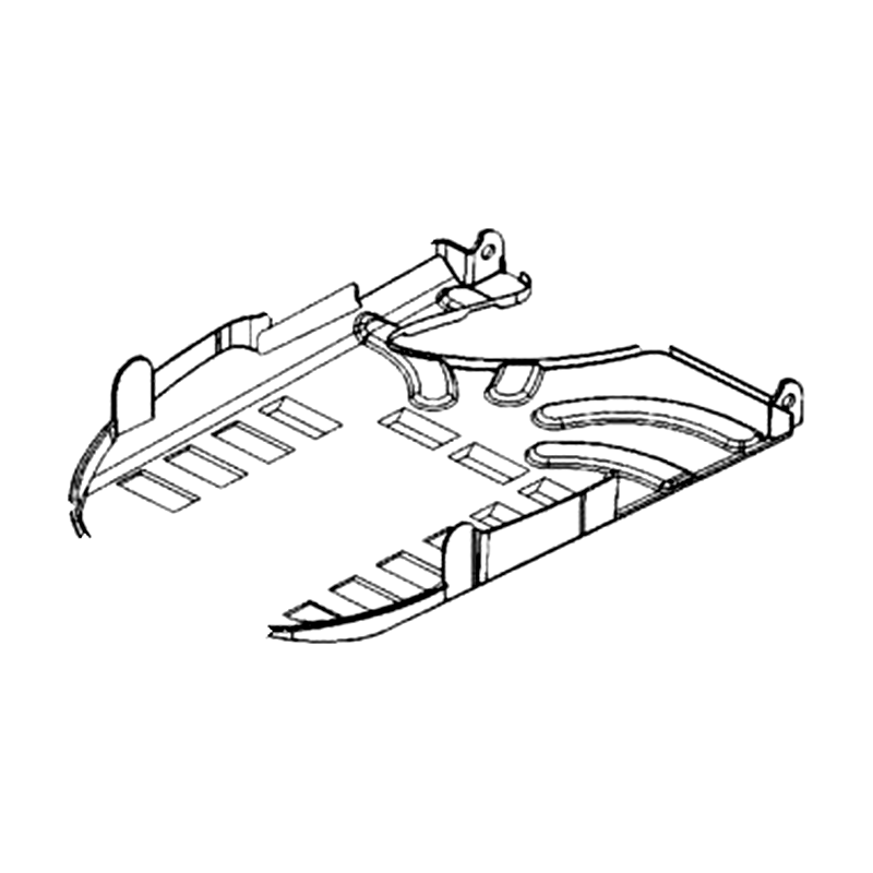 50613-LGE5-E00-N1R COVER UNDER (Black) — diagram cutout