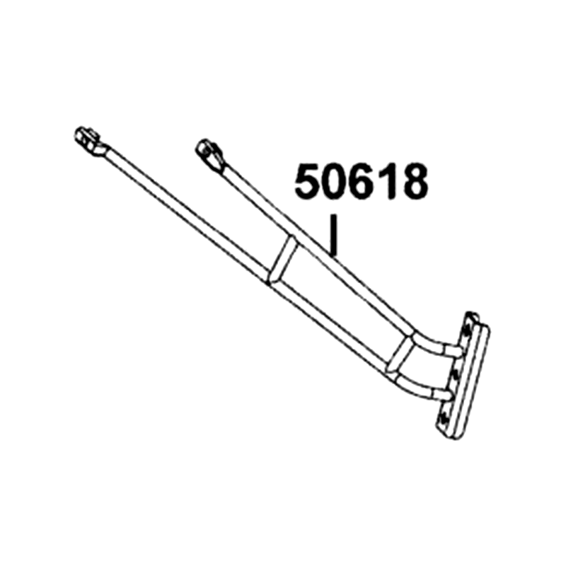 50618-LGN5-E00 STAY R REAR FENDER — diagram cutout