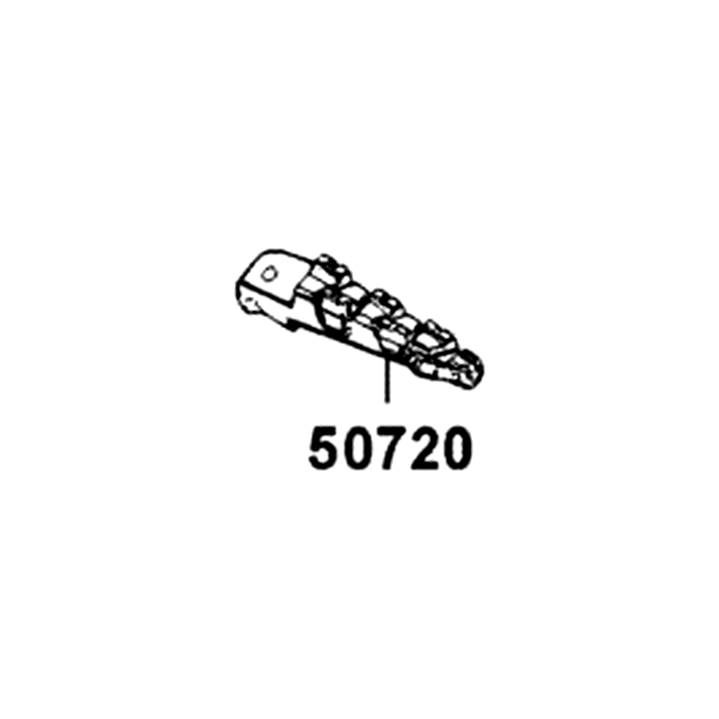 50720-LGC6-E00 BAR L PILLION STEP — diagram cutout