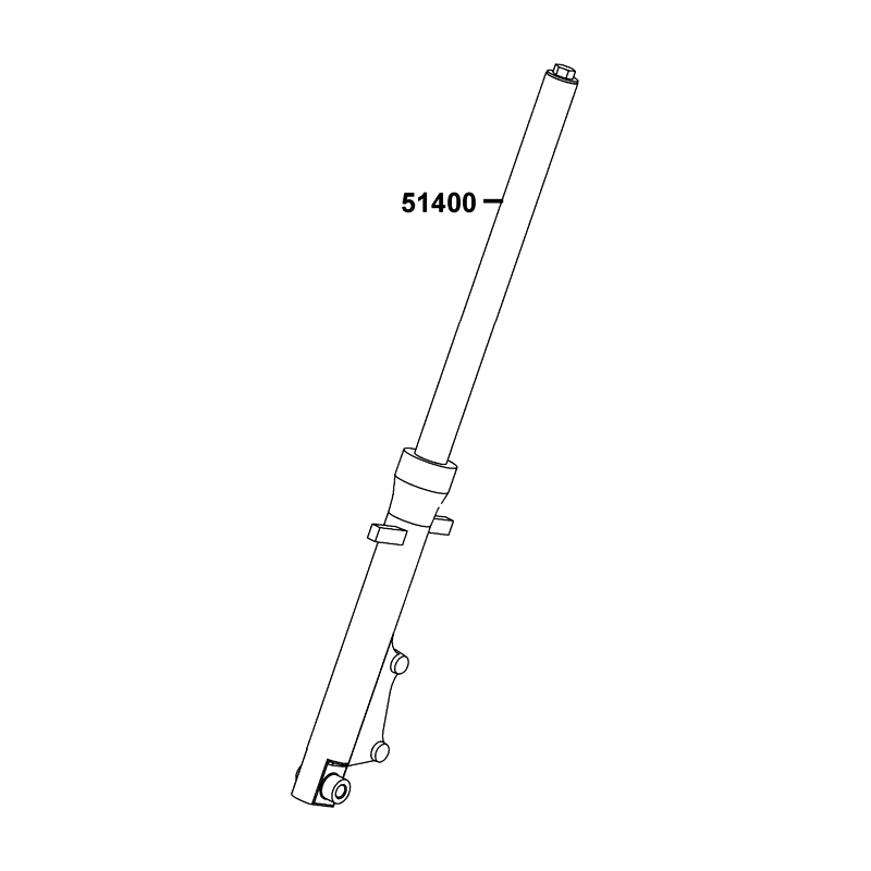 51400-ACA5-BJ0-NEA "FORK ASSY., FR R" — diagram cutout