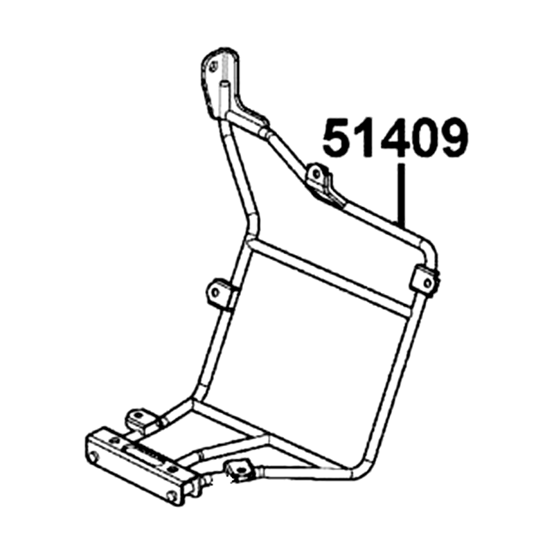 51409-LDF3-E00 STAY L RR FENDER — diagram cutout