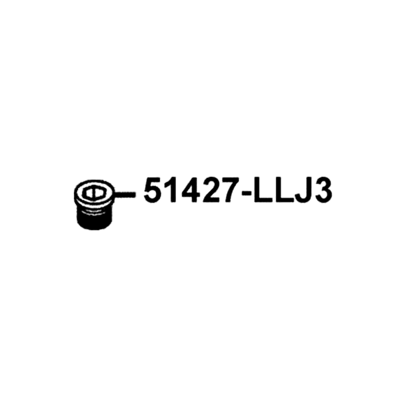 51427-LLJ3-C00 FORK BOLT CAP — diagram cutout