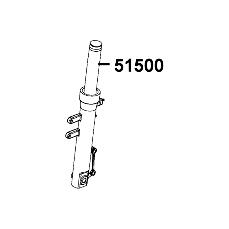 51500-LDF7-M40-NEA FORK ASSY FR L — diagram cutout