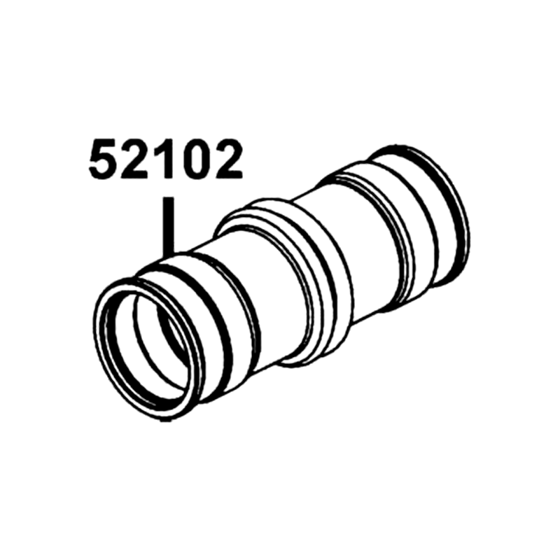 52102-PWB1-900 BOOT COUPLER-FRONT — diagram cutout
