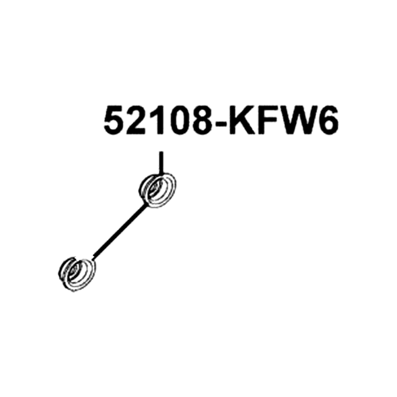 52108-KFW6-901 COLLAR CHAIN SLIDER — diagram cutout