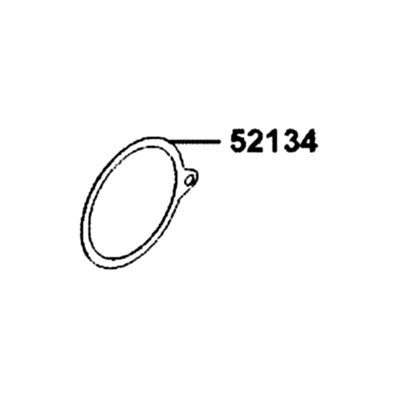 52134-LGC6-E00 GASKET, RR FORK CAP — diagram cutout