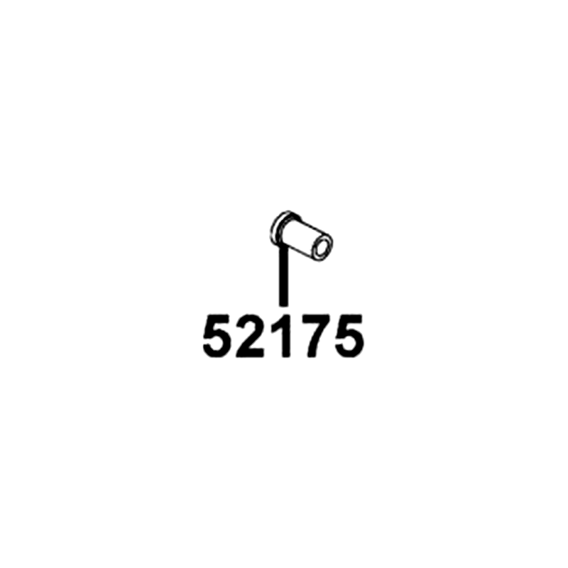 52175-LBA7-900 COLLAR CHAIN RUBBER — diagram cutout