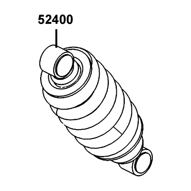 52400-LKL5-E30-R8S CUSHION ASSY REAR — diagram cutout
