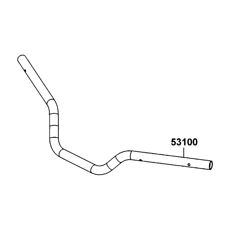 53100-ALH3-900-M2S HANDLE PIPE STEERING — diagram cutout