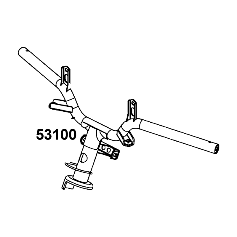 53100-LGR5-E10 HANDLE COMP STRG — diagram cutout