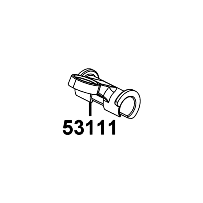 53111-LKL5-C00 RUBBER HANDLE — diagram cutout