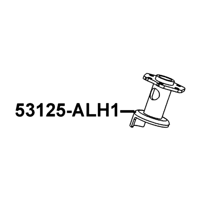 53125-ALH1-E60 STAY L HANDLE UP COVER — diagram cutout
