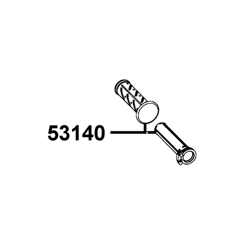 53140-KNBN-C00-E3R GRIP COMP THROT — diagram cutout