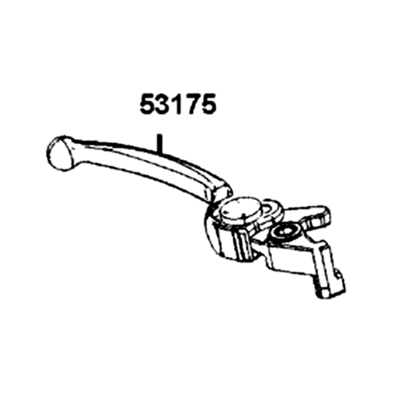 53175-AGJ5-E00 LEVER R STRG HANDLE — diagram cutout