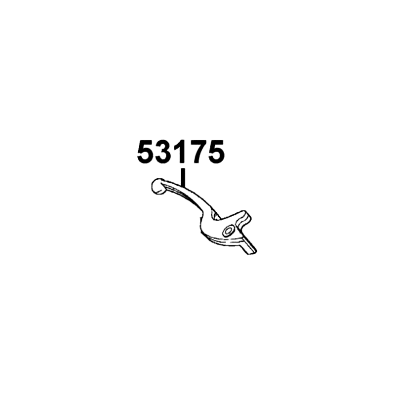 53175-KXBX-E00 LEVER R STRG HNDL — diagram cutout