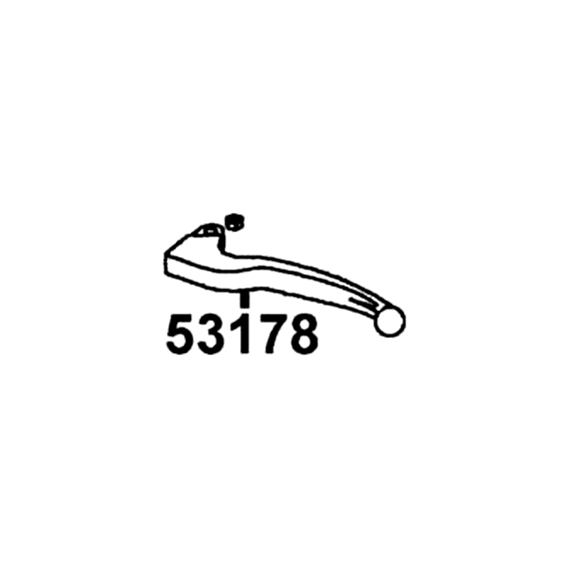 53178-KXCX-C00 LEVER L STRG HANDLE — diagram cutout