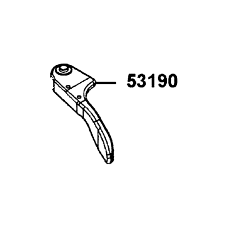 53190-ALE8-M00 LEVER PARK BRAKE — diagram cutout