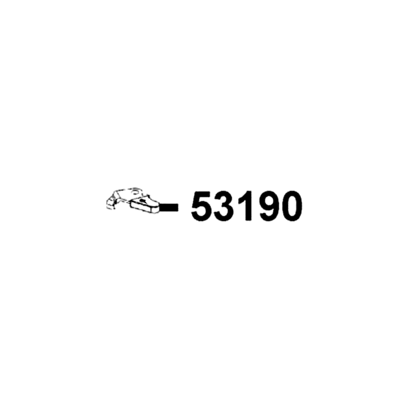 53190-GFY6-C00 LEVER COMP P/BRK — diagram cutout